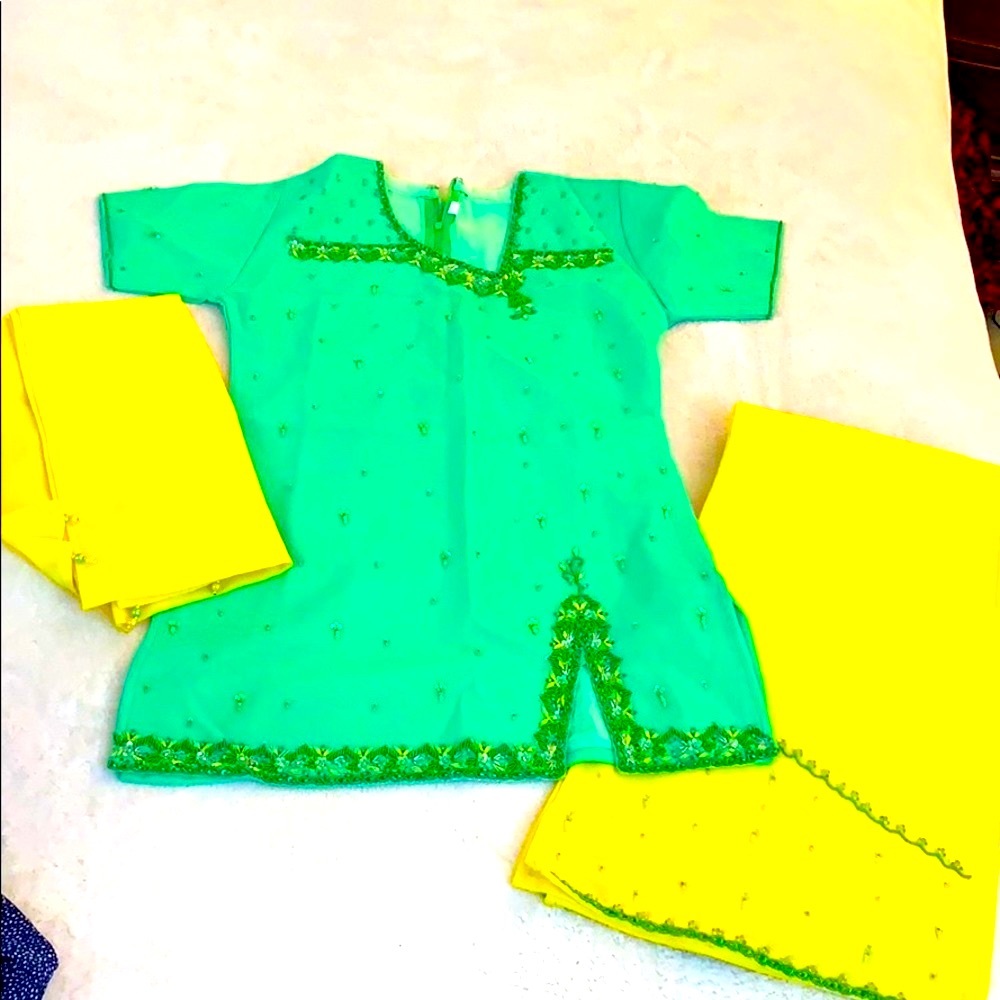 NEW Indian Suit(top)+ Pants+ Duppata(SCARF)